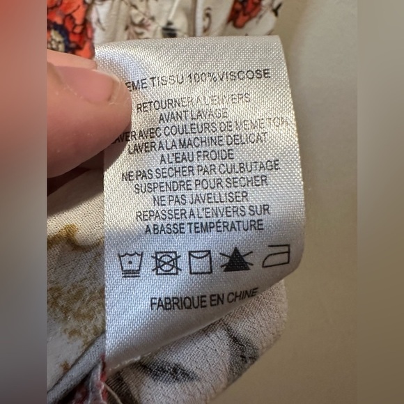 Miss Me Womens‎ Floral V-Neck Bell Sleeve Tunic Size Medium - Picture 4 of 7